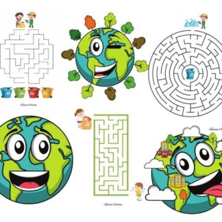 Earth Day Mazes