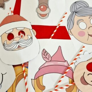Christmas Photo Booth Props
