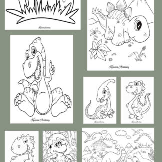Dinosaur Coloring Pages